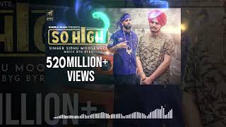 So High | Sidhu Moose Wala ft. BYG BYRD | Concert Hall | DSP Edition Punjabi Songs