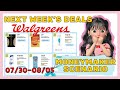 💁🏻‍♀️ Next Week's Deals 07/30-08/05 at Walgreens + HUGE MONEYMAKER Scenario😊