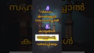 8 വിഭാഗം ജനങ്ങളോട് സഹവസിച്ചാൽ എട്ടുകാര്യങ്ങൾ അല്ലാഹു വർദ്ധിപ്പിക്കും😳#islamic core #ytshorts #viral