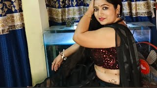 Black saree makeup Look 💄 sorry গো অনেক দেরি হয়েগেলো ভিডিও দিতে😔