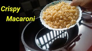 ചായ  തിളക്കും നേരം  ചായക്കടി  റെഡി | Crispy Macroni MalayalamRecipe @richuseasyrecipe