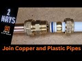 Join Plastic to Copper Pipes: The Easy Way