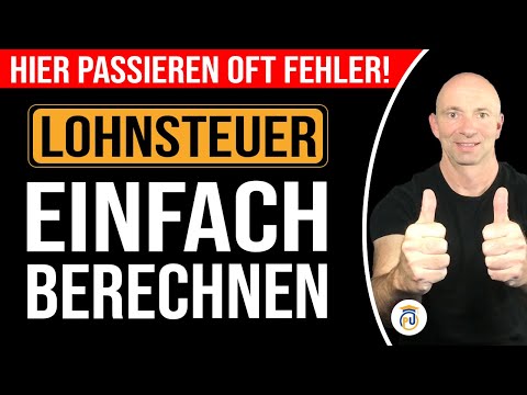 Berechnung Der Lohnsteuer - YouTube