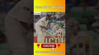 Great Slow Delivery 😲 | #cricket #shorts
