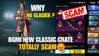 Finally Bgmi Classic Crate is Here 😱 No M4 Glacier In Bgmi Today Classic Crate |Bgmi Classic Opening