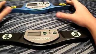 Speedstacks Stackmat comparison