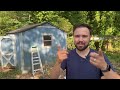 easiest way to demo a worthless shed