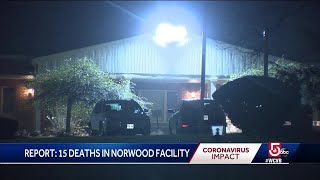 Report: 15 deaths at Norwood facility