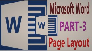 Ms word page Layout! এম এস ওয়ার্ড পেজ লেআউট এর কাজ।