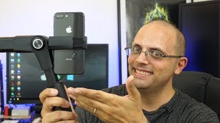 The Snoppa M1 The 3 Axis Motorized Gimbal That Can Shoot Horizontal video (Review with Iphone 8 +)