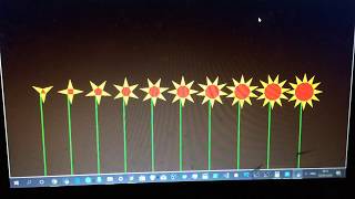 Code this garden of sunflowers in less than 100 lines! Python Fun With Shapes S1 E4