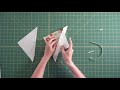 how to use triangles on a roll triangle paper fat quarter shop