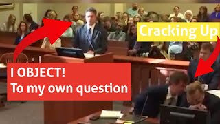 Amber Heard Lawyer Objects To His Own Question! Johnny Depp Being Hilarious In Court!