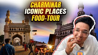 Charminar's ICONIC places for VEG - Food Tour | Best for TOURISTS | Explore with @bhukkanawab