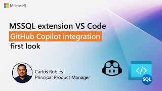 AI-Powered SQL Development in VS Code — GitHub Copilot (MSSQL Extension v1.32)