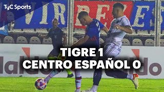 ¡GOL DE TIGRE! 1-0 vs. Centro Español | COPA ARGENTINA | Tomás Badaloni