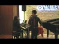 Akif halqi and Ann Hussein singing Lucky by Jason Mraz at Yamaha valentines day