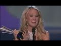 carrie underwood entertainer of the year at the acm 2009 win