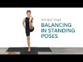 Balancing in Standing and Supine Poses—Iyengar Yoga