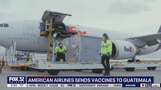 American Airlines ships millions of COVID-19 vaccines to Guatemala