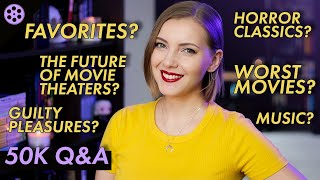🎉 50K Q&A!! | Favorites, Guilty Pleasures, Books, Horror, and More!