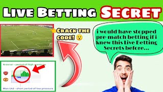 LIVE Football BETTING Strategy that Works 😯