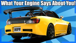 What Your Favorite Car Engine Says About You!