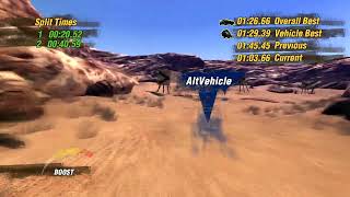 Motorstorm Devils Crossing Big Rig Time Attack 1:28.73