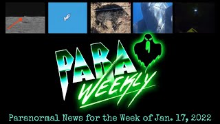 ParaWeekly Ep 7 - Paranormal News - MYSTERY MOON HUT, UFO, MEGALODON EVIDENCE, MYSTERY CANINE \u0026 MORE