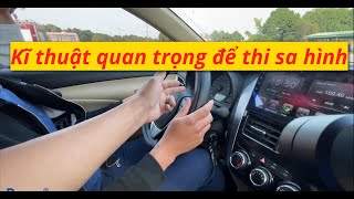 Kĩ thuật đi chậm, đề pa. Cực kì quan trọng để giữ điểm khi thi sa hình