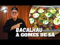 Como fazer Bacalhau à Gomes de Sá | Receita fácil e MUITO BOA | Chef Zeca