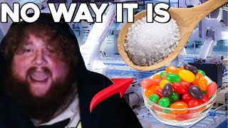 CaseOh Reacts To How Jelly Beans and Sugar Are Made In Factories