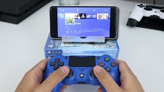 How to PLAY PS4 ON ANDROID! (EASY METHOD) (PS4 Remote Play)