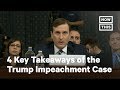 4 Key Takeaways of the Trump Impeachment Case | NowThis