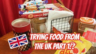BONUS VIDEO: TRYING FOOD FROM THE UK II VLOGMAS DAY 13