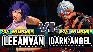 KOF XV ▰ LEEANVAN (Vanessa/Ángel/Whip) vs DARK ANGEL (K'/Kukri/O.Chris)