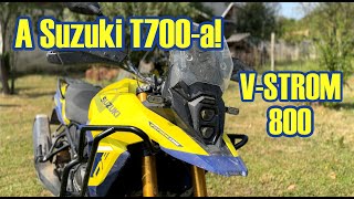 Suzuki V-Strom DE 800 a Naked enduro❗ Erdély Edition❗