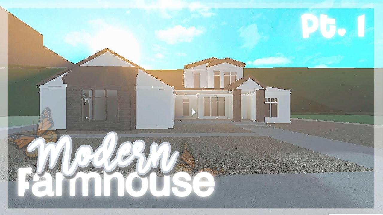 Modern Rustic Farmhouse Bloxburg