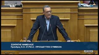 Ο Σ. Φάμελλος στην Ολομέλεια για το νσχ για την Ψυχική Υγεία_29.07.24