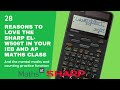 28 reasons to love the Sharp EL-W506T in your IEB and AP Maths classroom in 2022