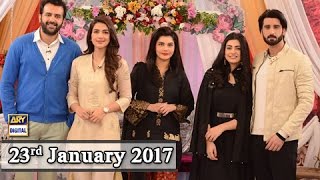 Good Morning Pakistan - Guest: Tumhare Hain Cast - 23rd January 2017