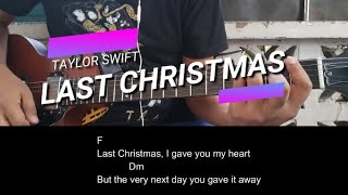 Last Christmas - Taylor Swift ( Easy Chords Tutorial )