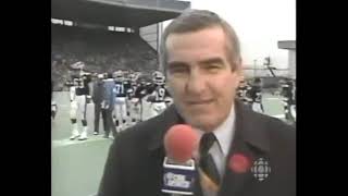 November 11, 1984 - CFL - East Final - Hamilton Tiger-Cats @ Toronto Argonauts