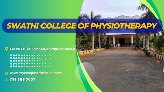 Swathi College of Physiotherapy-Sri Potti Sriramulu | Physiotherapy in Andhra |mycampusadmission.com