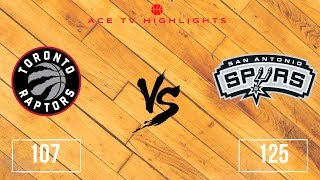 Toronto Raptors vs San Antonio Spurs - Full Game Highlights | January 3, 2019 | 2018-19 NBA Season