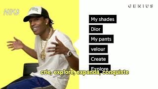 A$AP Rocky - "Praise The Lord (Da Shine)" Genius Interview Legendado