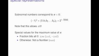 CS 3220: IEEE floating point