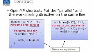 OpenMP introduction working with loops
