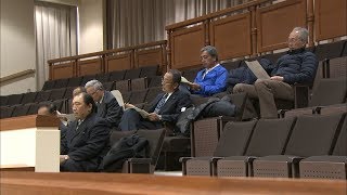 豊島住民が香川県議会を傍聴　知事が産廃行政について答弁