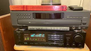 Vintage Onkyo TX-810 Receiver, Nordmende Sterling Acoustic Suspension Speakers, Red Sox-Pirates Game